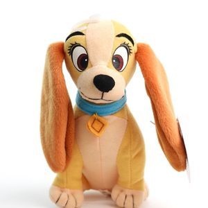 Disney Lady and the Tramp Classic Collection 6” Plush Applause NWT